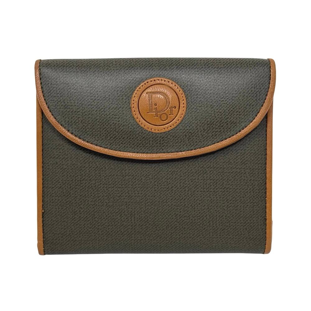 Dior Vintage Canvas Wallet